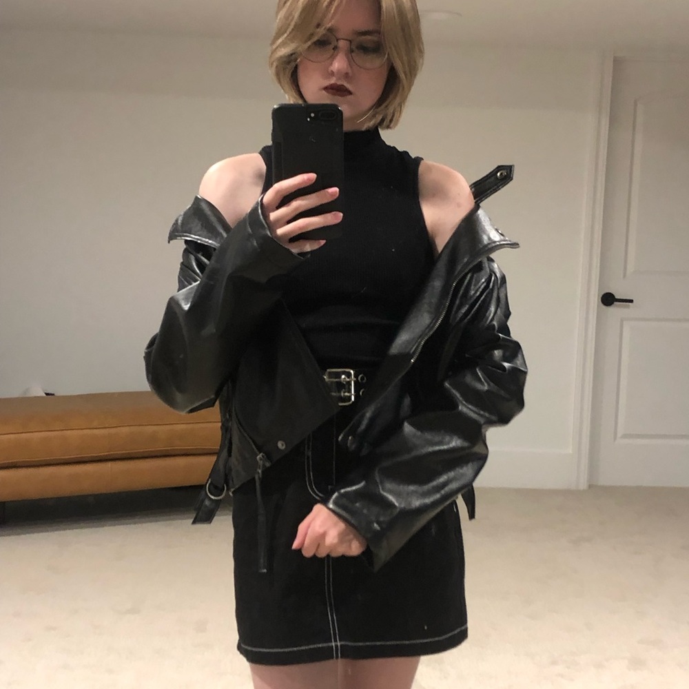 Airwalk Black and White Skirt